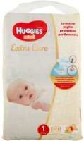 Photos - Nappies Huggies Extra Care 1 / 40 pcs 