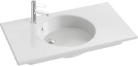 Photos - Bathroom Sink Jacob Delafon Odeon Rive Gauche EXAV112-Z-00 910 mm