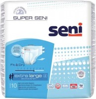 Photos - Nappies Seni Super Fit and Dry XL / 10 pcs 