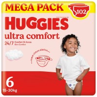 Photos - Nappies Huggies Ultra Comfort 6 / 102 pcs 