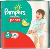 Photos - Nappies Pampers Pants 5 / 21 pcs 