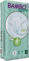 Photos - Nappies Bambo Nature Diapers 4 Plus / 54 pcs 