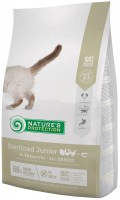 Photos - Cat Food Natures Protection Junior Sterilised  2 kg