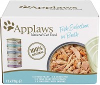 Photos - Cat Food Applaws Fish Selection in Broth Tuna/Mackerel 12 pcs 