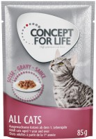 Photos - Cat Food Concept for Life All Cat Gravy Pouch 12 pcs 