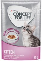 Photos - Cat Food Concept for Life Kitten Gravy Pouch 12 pcs 