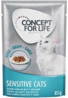 Photos - Cat Food Concept for Life Sensitive Cats Gravy Pouch 12 pcs 