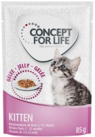 Photos - Cat Food Concept for Life Kitten Jelly Pouch 12 pcs 