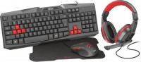 Photos - Keyboard Trust Ziva 4 in 1 Gaming Bundle 