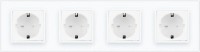 Photos - Socket Livolo VL-C7C4EU-11 white