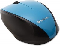 Mouse Verbatim Wireless Notebook Multi-Trac Blue LED Mouse 