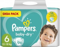 Photos - Nappies Pampers Active Baby-Dry 6 / 96 pcs 