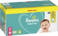 Photos - Nappies Pampers Active Baby-Dry 4 / 104 pcs 