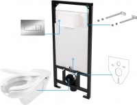 Photos - Concealed Frame / Cistern Deante Vital CDVS6WPW 