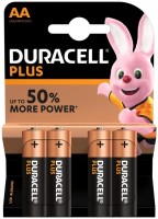 Photos - Battery Duracell  4xAA Plus
