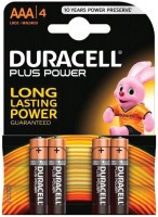 Photos - Battery Duracell 4xAAA Plus Power 