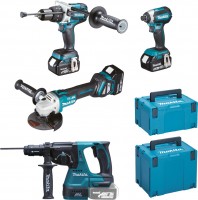 Photos - Power Tool Combo Kit Makita DLX4104TJ1 