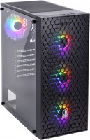 Photos - Computer Case QUBE Carnival RGB black