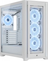 Photos - Computer Case Corsair iCUE 5000X RGB QL White white