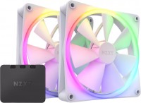 Photos - Computer Cooling NZXT F140 RGB Twin Pack White 