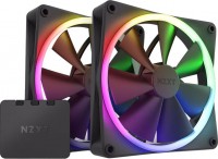 Computer Cooling NZXT F140 RGB Twin Pack Black 