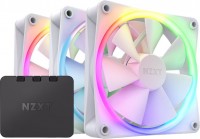Photos - Computer Cooling NZXT F120 RGB Core Triple Pack White 