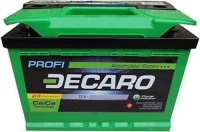 Photos - Car Battery DECARO Profi (6CT-60R)
