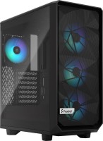 Photos - Computer Case Fractal Design Meshify 2 Compact Lite RGB Black TG black