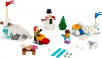 Photos - Construction Toy Lego Winter Snowball Fight 40424 