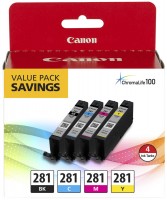 Ink & Toner Cartridge Canon CLI-281XLVP 2037C005 