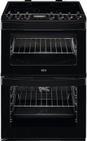 Photos - Cooker AEG CCB6740ACB black