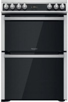 Photos - Cooker Hotpoint-Ariston HDT67V9H2CX/UK stainless steel