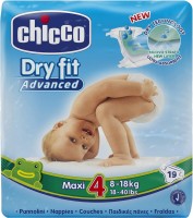 Photos - Nappies Chicco Dry Fit 4 / 19 pcs 