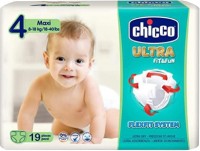 Photos - Nappies Chicco Ultra Fit and Fun 4 / 19 pcs 