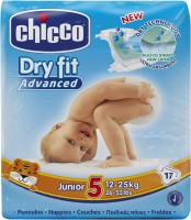 Photos - Nappies Chicco Dry Fit 5 / 17 pcs 
