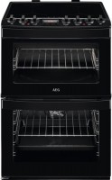 Photos - Cooker AEG CIB6742ACB black