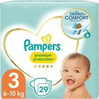 Photos - Nappies Pampers Premium Protection 3 / 29 pcs 