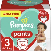 Photos - Nappies Pampers Pants 3 / 94 pcs 