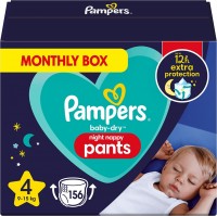 Photos - Nappies Pampers Night Pants 4 / 156 pcs 