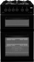 Photos - Cooker Beko KDG 582 K black