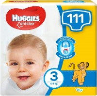 Photos - Nappies Huggies Unistar 3 / 111 pcs 