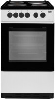 Photos - Cooker Beko KS 530 S silver