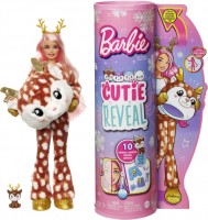 Photos - Doll Barbie Cutie Reveal Deer Plush Costume HJL61 