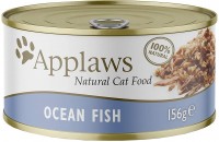 Photos - Cat Food Applaws Adult Canned Ocean Fish  156 g