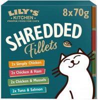 Photos - Cat Food Lilys Kitchen Shredded Fillets 8 pcs 