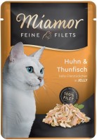 Photos - Cat Food Miamor Fine Fillets in Jelly Chicken/Tuna 