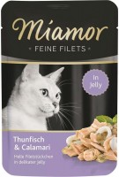 Photos - Cat Food Miamor Fine Fillets in Jelly Tuna/Calamari 