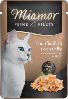 Photos - Cat Food Miamor Fine Fillets in Jelly Tuna/Salmon 
