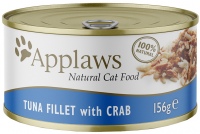 Photos - Cat Food Applaws Adult Canned Tuna/Crab  156 g