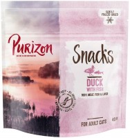 Photos - Cat Food Purizon Adult Snacks Duck with Fish 40 g 